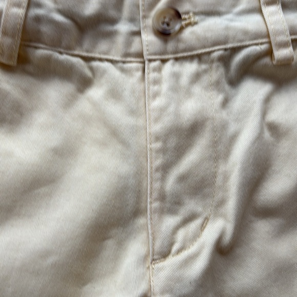 J. Bailey Boys Yellow Shorts Zipper And Button Side Slit Pockets Size 5 - Picture 6 of 8